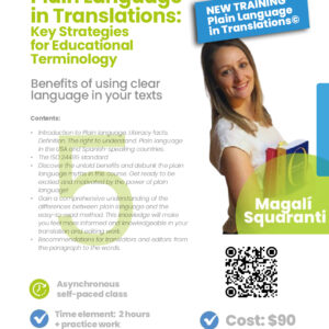 Plain Language in Translations: Key Strategies for Educational Terminology